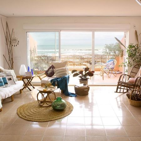 Beachfront House, Valencia, Wifi, Paddle Surf Board, Incredible Views Sueca Zewnętrze zdjęcie