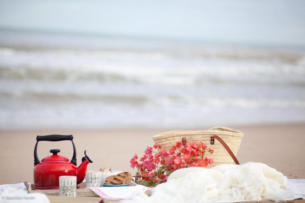 Beachfront House, Valencia, Wifi, Paddle Surf Board, Incredible Views Sueca Zewnętrze zdjęcie