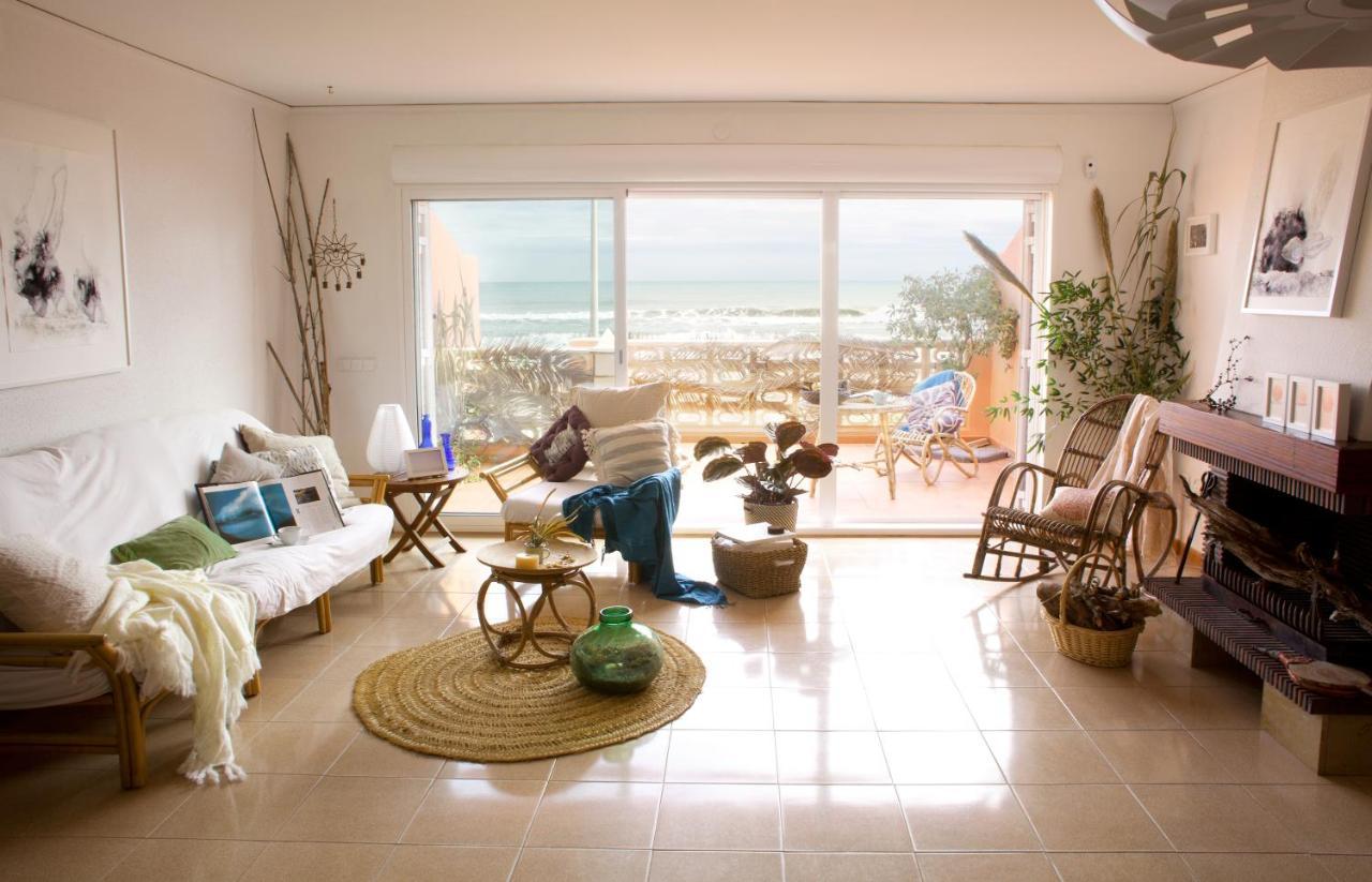 Beachfront House, Valencia, Wifi, Paddle Surf Board, Incredible Views Sueca Zewnętrze zdjęcie